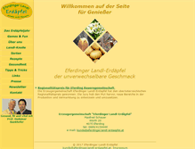 Tablet Screenshot of landl-erdaepfel.at